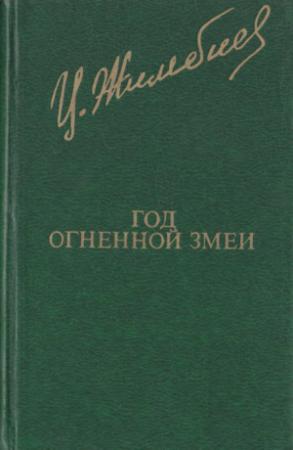 Обложка книги «Год Огненной Змеи» — Цыден-Жап Жимбиев