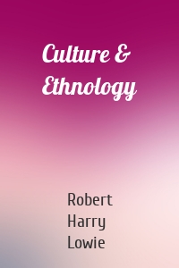 Culture & Ethnology