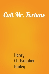 Call Mr. Fortune