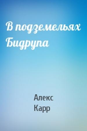 Обложка книги «В подземельях Бидрупа» — Алекс Карр