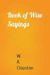Book of Wise Sayings