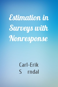 Estimation in Surveys with Nonresponse