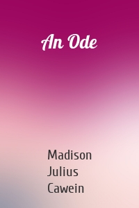 An Ode