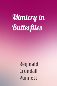 Mimicry in Butterflies