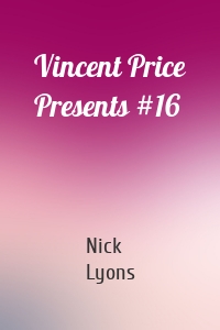 Vincent Price Presents #16