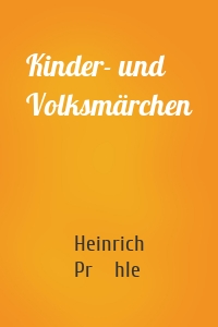 Kinder- und Volksmärchen