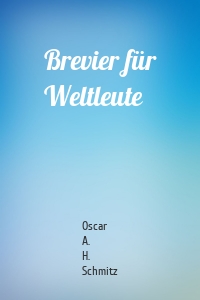 Brevier für Weltleute