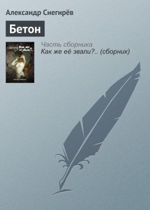 Обложка книги «Бетон» — Александр Снегирев