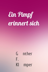 Ein Pimpf erinnert sich