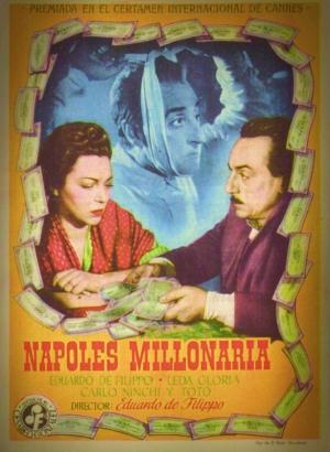 Обложка книги «Неаполь – город миллионеров» — Эдуардо де Филиппо