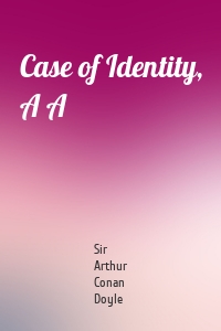 Case of Identity, A A