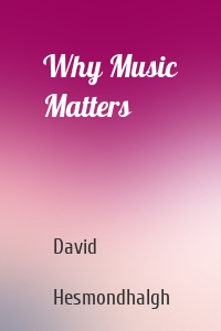 Why Music Matters