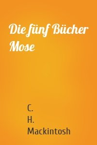 Die fünf Bücher Mose