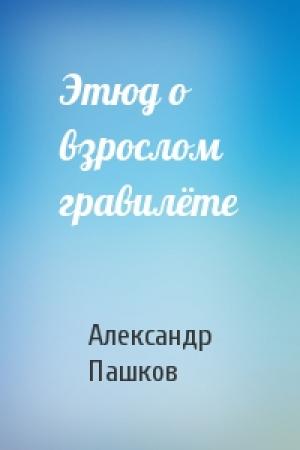 Обложка книги «Этюд о взрослом гравилёте» — Александр Пашков