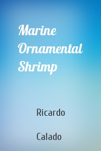 Marine Ornamental Shrimp