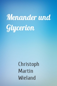 Menander und Glycerion