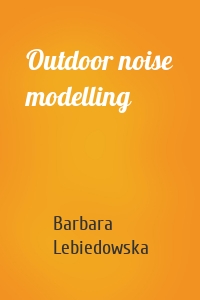 Outdoor noise modelling