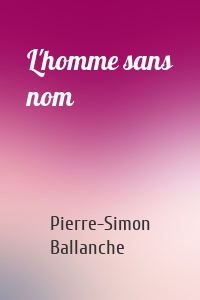 L'homme sans nom