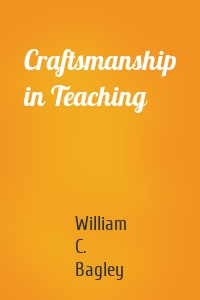 Craftsmanship in Teaching