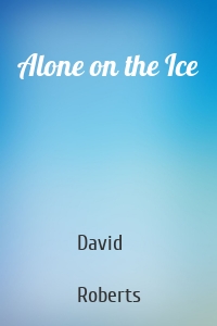 Alone on the Ice