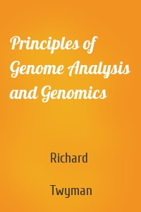 Principles of Genome Analysis and Genomics