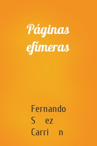 Páginas efímeras