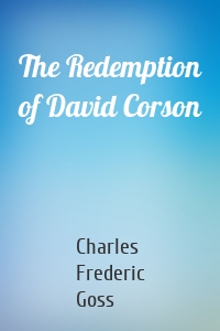 The Redemption of David Corson