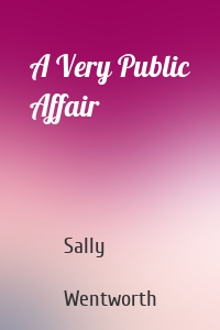 A Very Public Affair