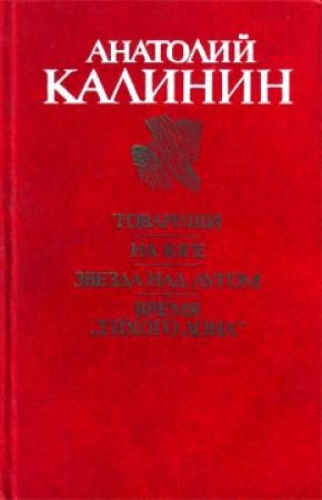 Обложка книги «Товарищи» — Анатолий Калинин