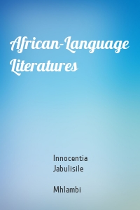 African-Language Literatures