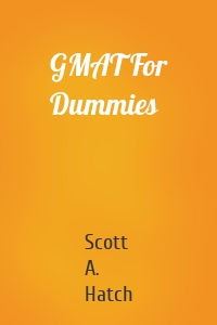 GMAT For Dummies