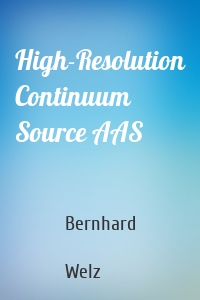 High-Resolution Continuum Source AAS