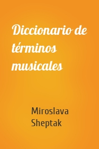 Diccionario de términos musicales