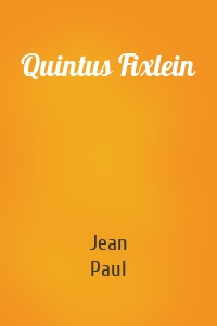 Quintus Fixlein