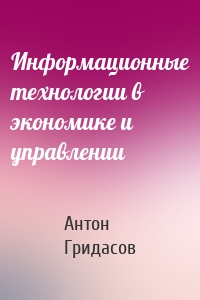 Информационные технологии в экономике и управлении