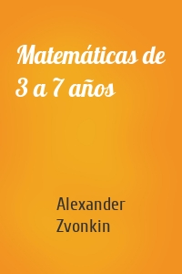 Matemáticas de 3 a 7 años