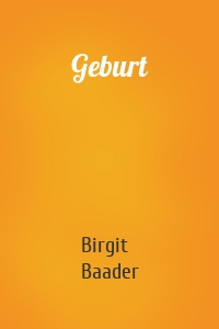 Geburt