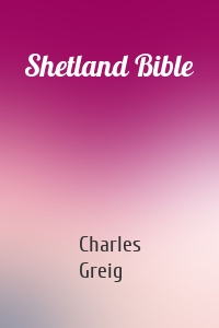 Shetland Bible