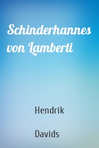 Schinderhannes von Lamberti