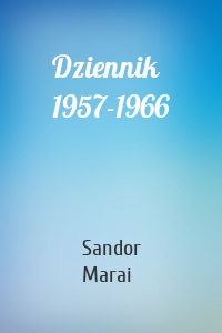 Dziennik 1957-1966