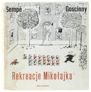 Обложка книги «Rekreacje Mikołajka» — Rene Goscinny, Jean-Jacques Sempe