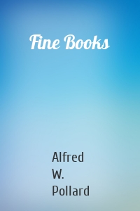 Fine Books