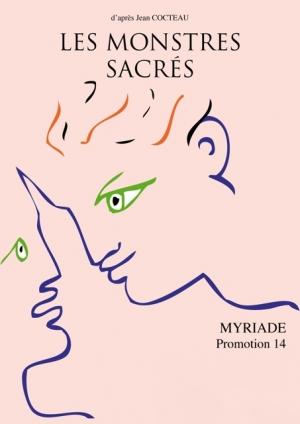 Обложка книги «Священные чудовища» — Жан Кокто