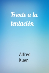 Frente a la tentación