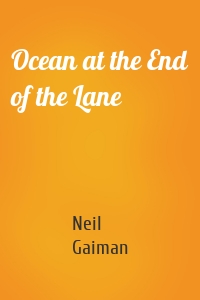 Ocean at the End of the Lane