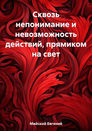 Обложка книги «Сквозь непонимание и невозможность действий, прямиком на свет» — Евгений Майский