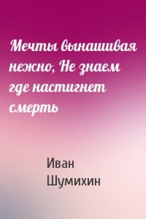 Обложка книги «Мечты вынашивая нежно, Не знаем где настигнет смерть» — Иван Шумихин