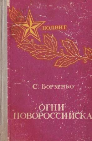 Обложка книги «Огни Новороссийска» — Сергей Борзенко