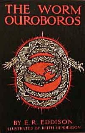 Обложка книги «Червь Уроборос» — Эрик Эддисон