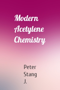 Modern Acetylene Chemistry